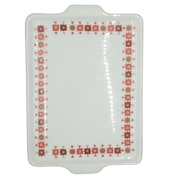 Decorative Ceramic Italian Tray Marked ACR Trinket Catch All Dresser Tray Decor - Picture 1 of 11